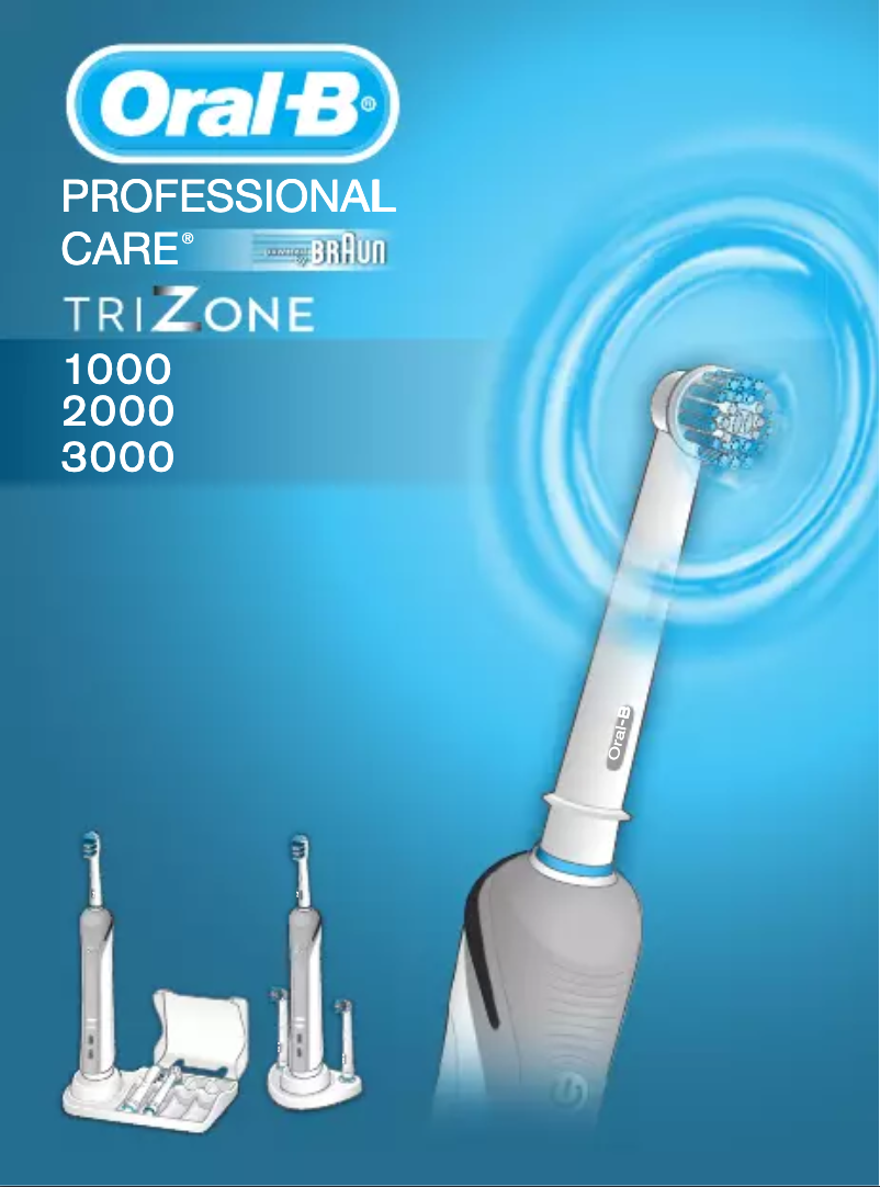 Página 1 del manual Manual de usuario Oral-B Professional Care TriZone 2000