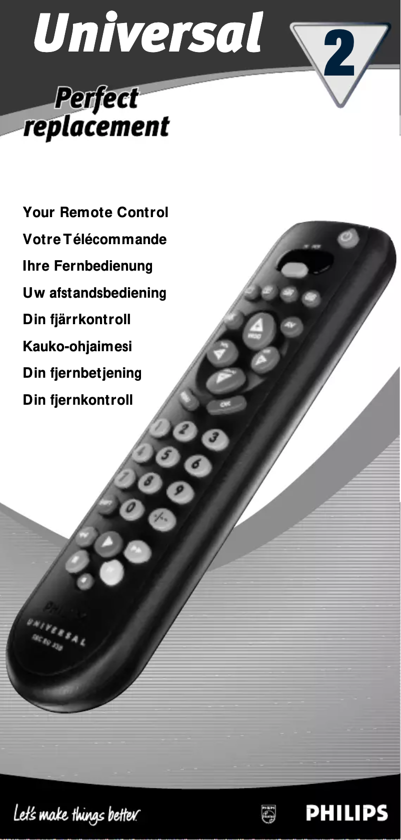 Image de la première page du manuel de l'appareil SBCVL1400