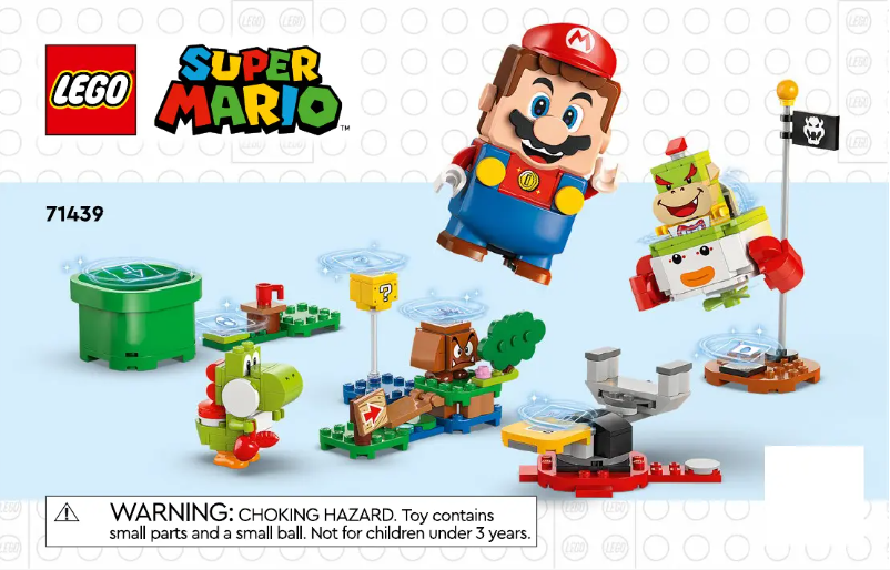 Page n°1 - Manuel utilisateur Lego Super Mario 71439