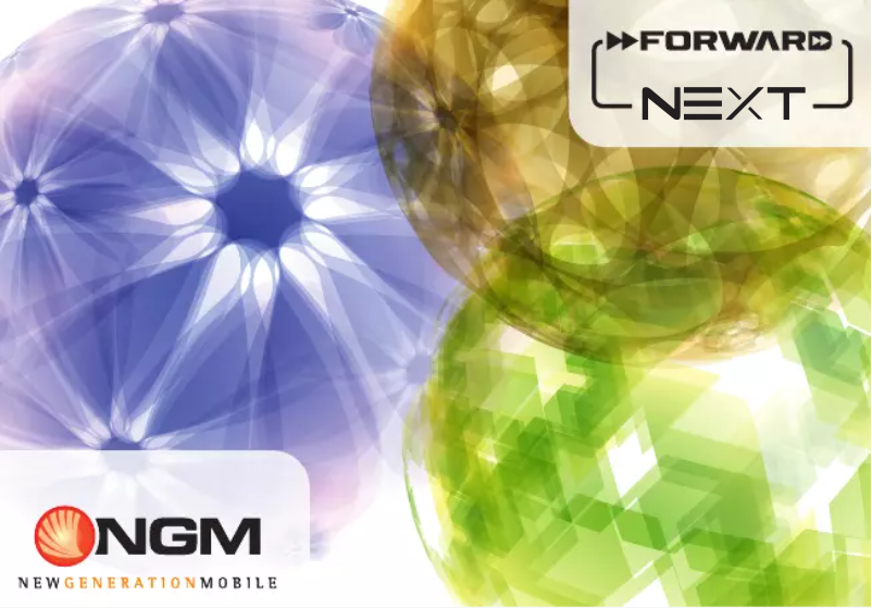 Page n°1 - Manuel utilisateur NGM Forward Next