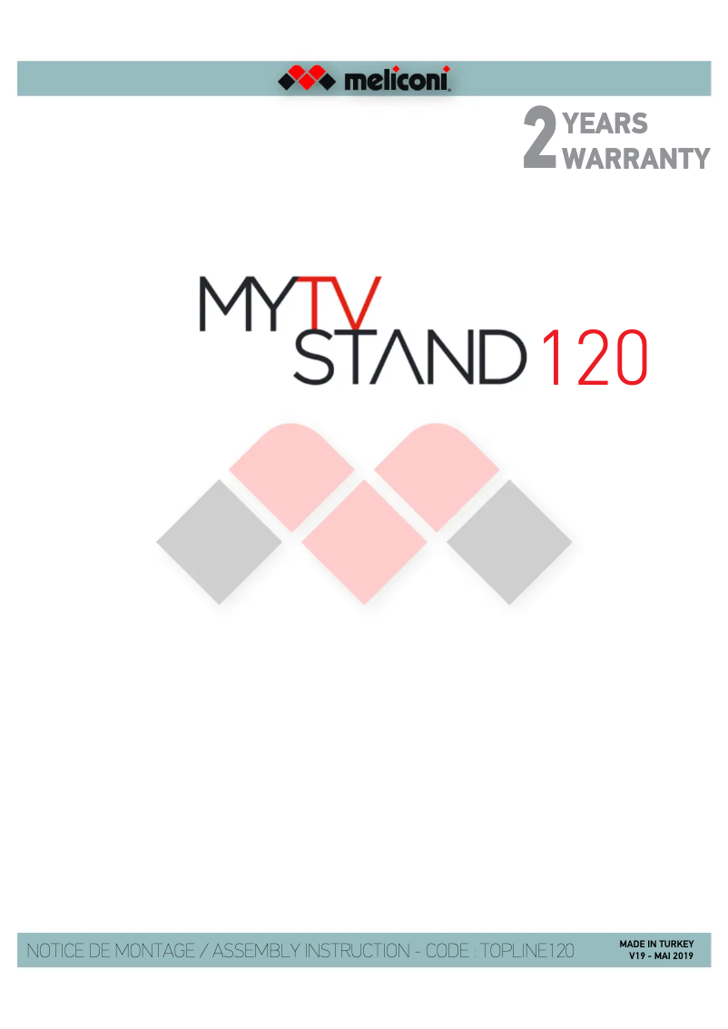 Página 1 del manual Manual de usuario Meliconi Adelaïde 120