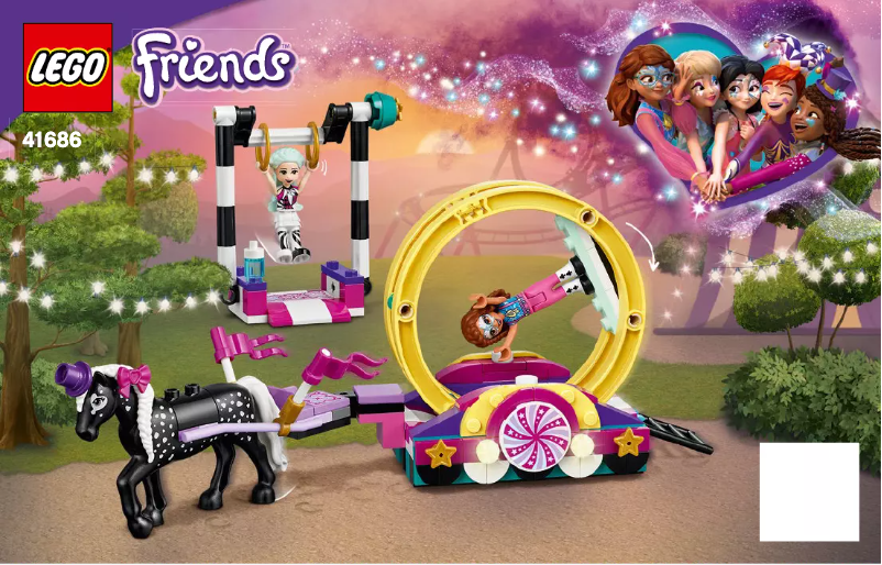 Page 1 de la notice Manuel utilisateur Lego Friends 41686