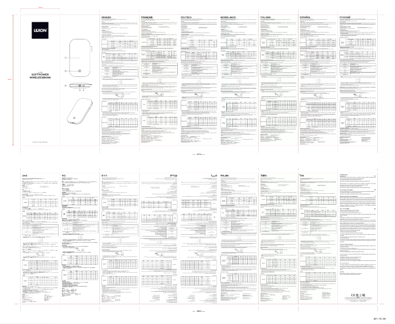 Página 1 del manual Manual de usuario Lexon Softpower Wirelessbank