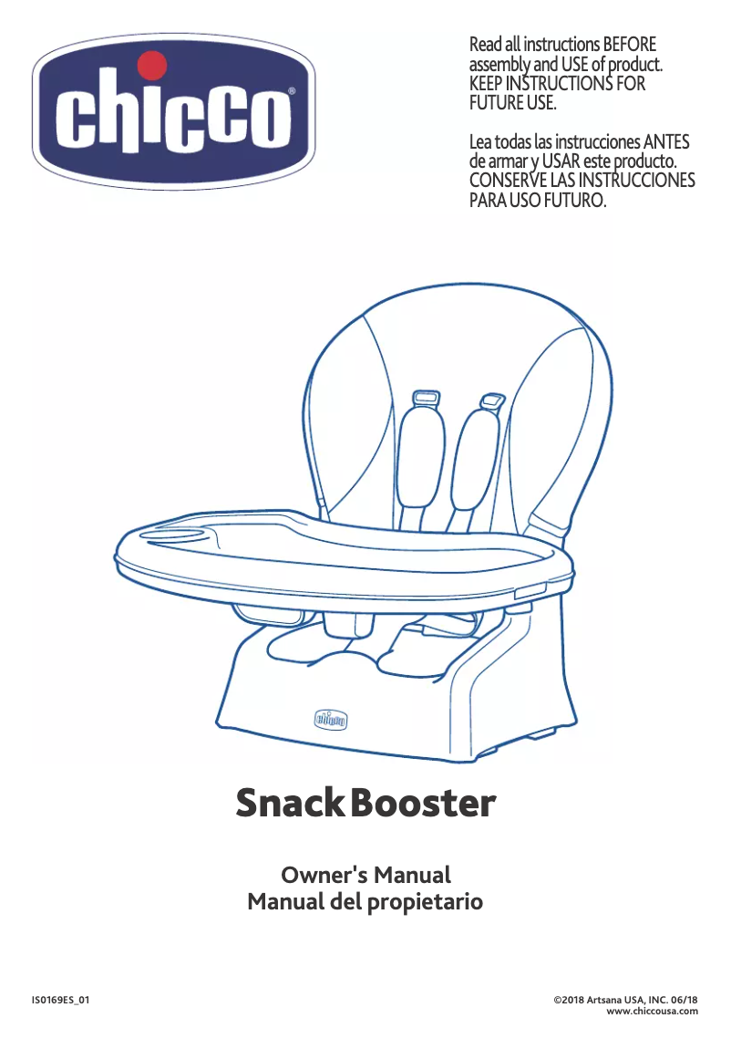 Image de la première page du manuel de l'appareil Snack Booster