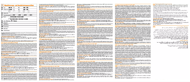 Page n°1 - Manuel utilisateur Skylotec ARG 30 H