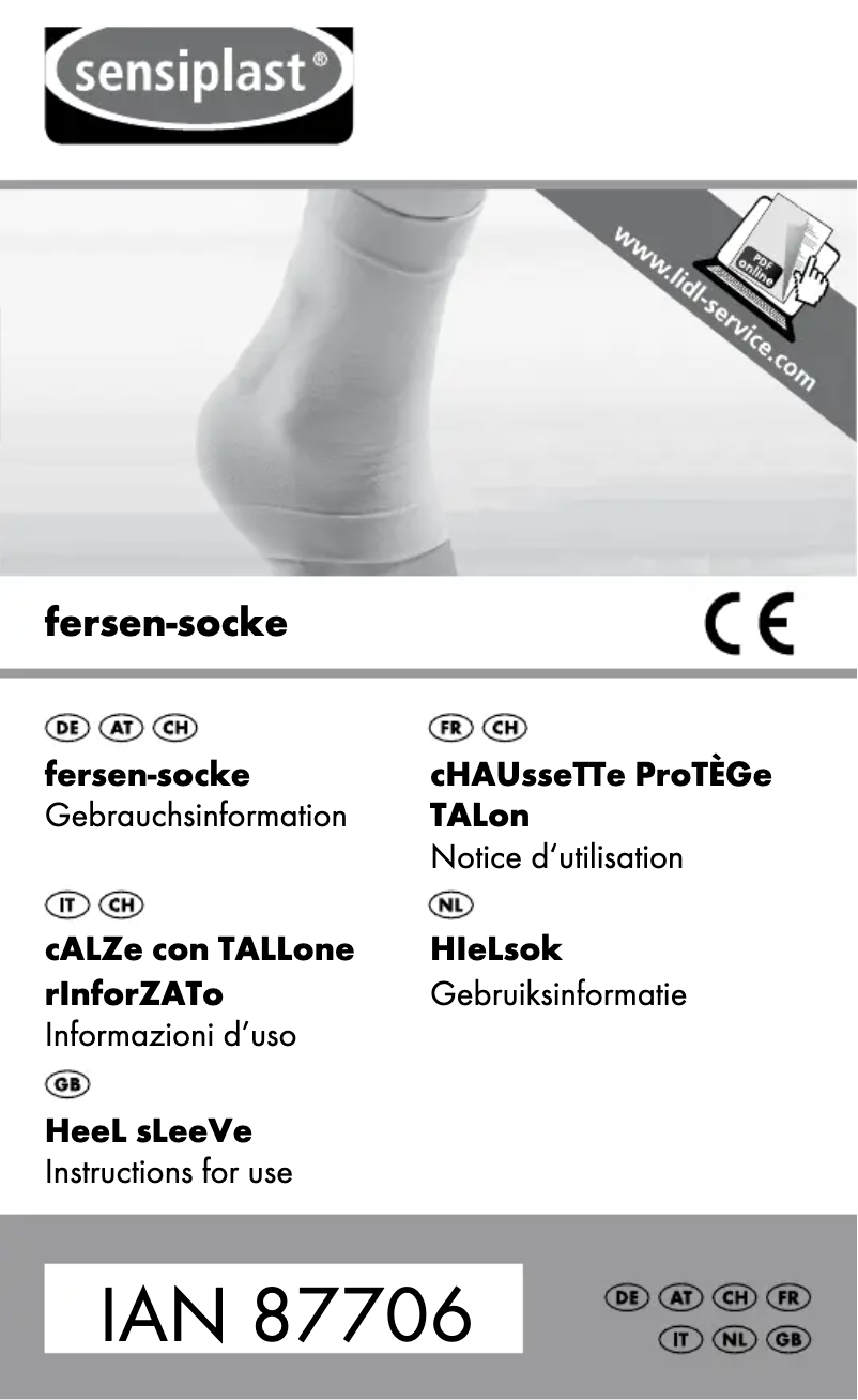 Image de la première page du manuel de l'appareil IAN 87706