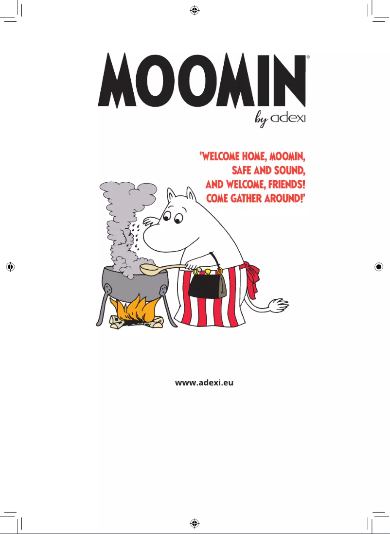 Page n°1 - Manuel utilisateur Moomin 19130011