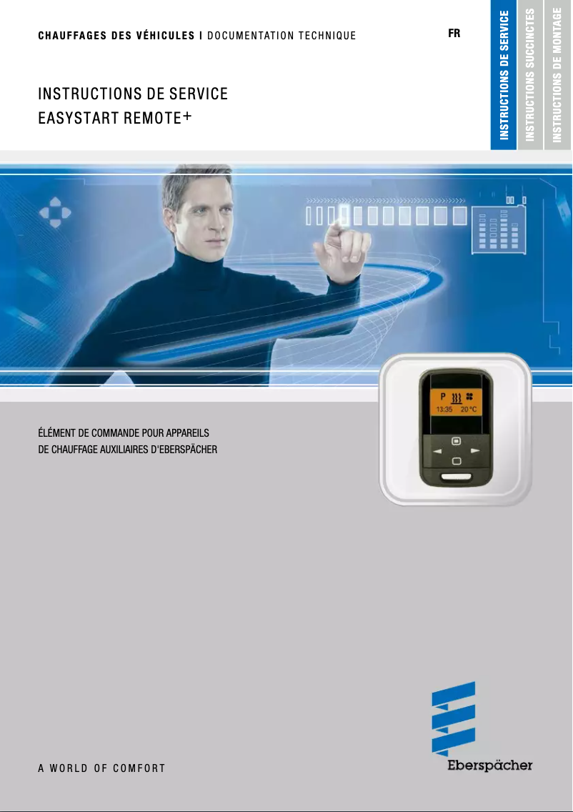 Image de la première page du manuel de l'appareil EasyStart Remote plus