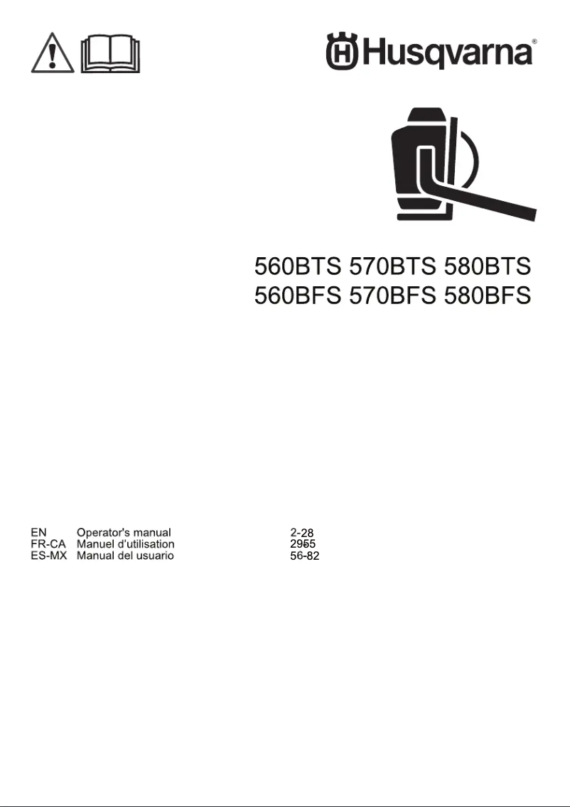 Image de la première page du manuel de l'appareil 580BTS Mark II