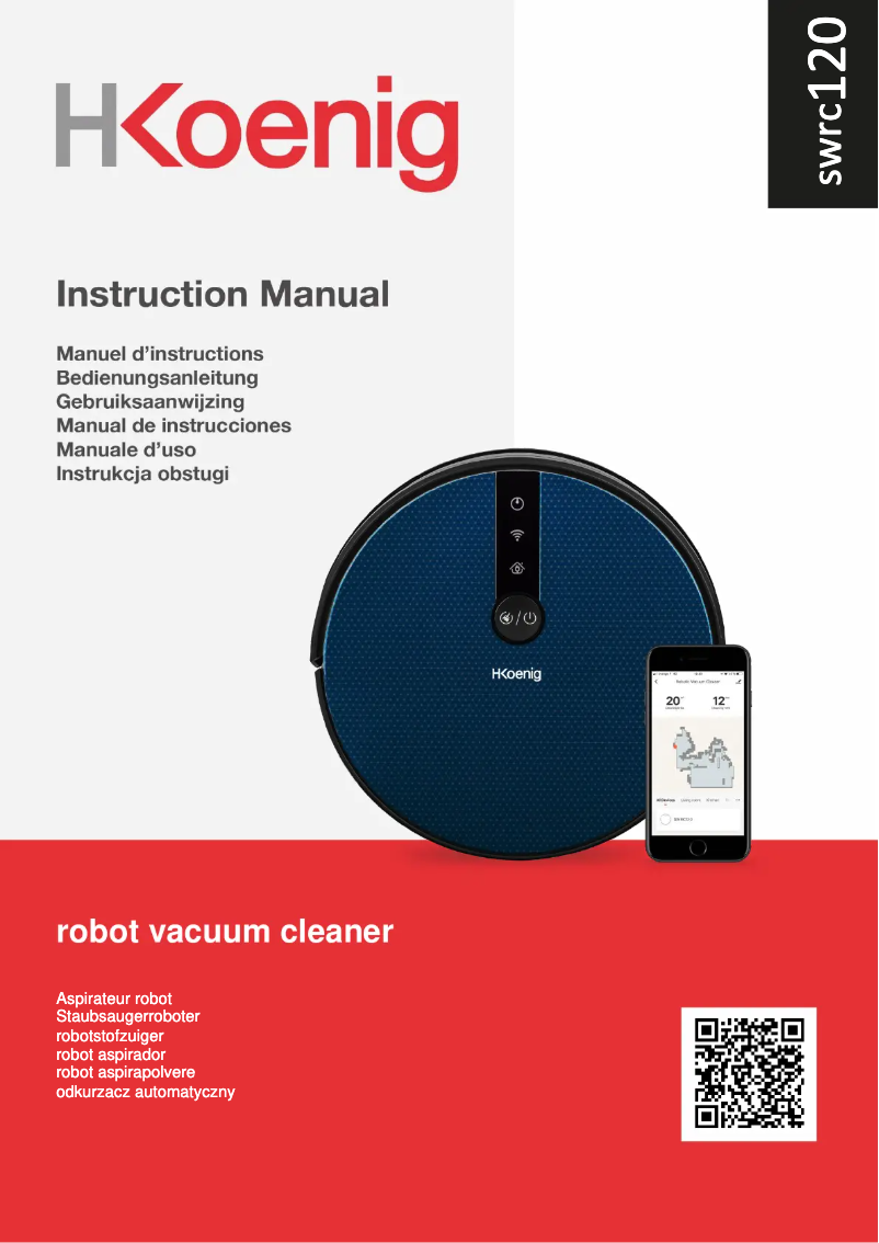 Page 1 de la notice Manuel utilisateur H.Koenig SWRC120