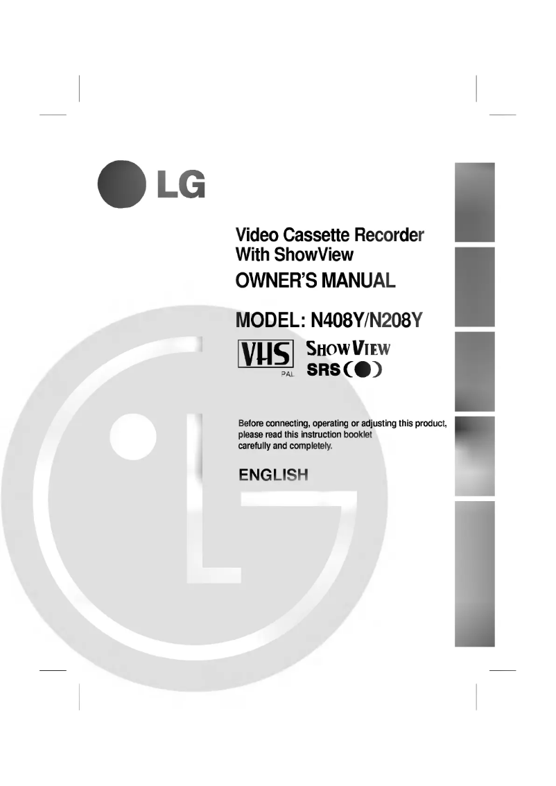 Página 1 del manual Manual de usuario LG N408Y