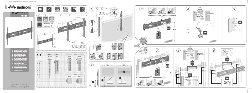 Page 1 de la notice Manuel utilisateur Meliconi Flatstyle FS600