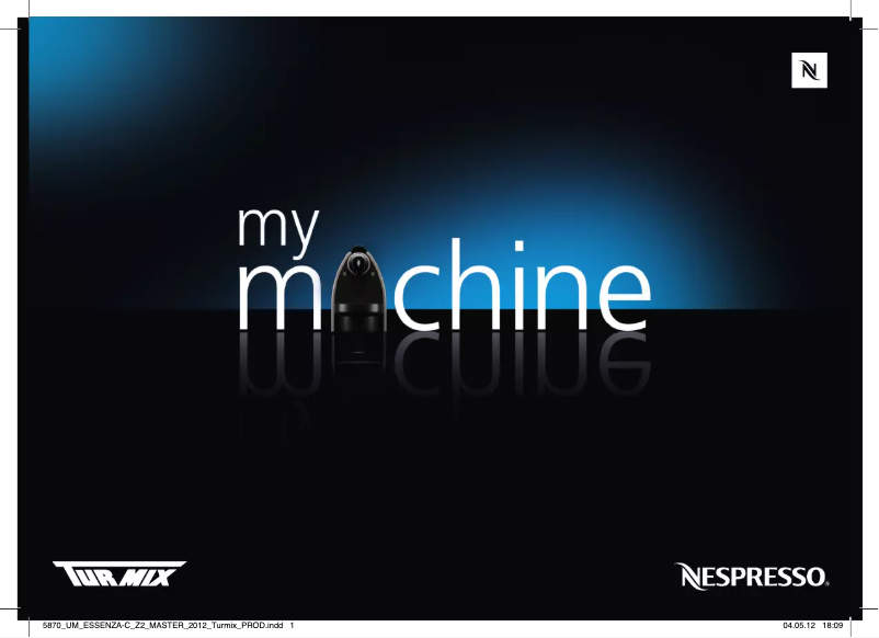 Image de la première page du manuel de l'appareil TX 150