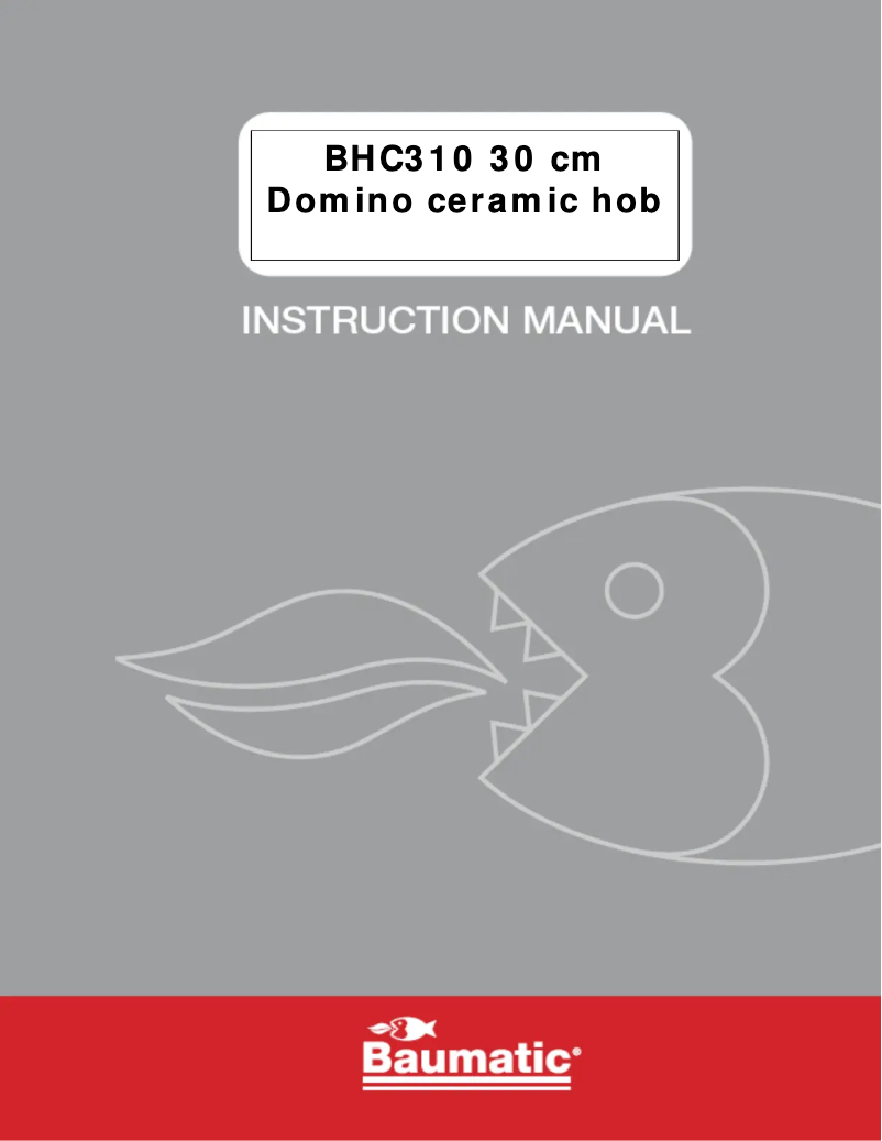 Page 1 de la notice Manuel utilisateur Baumatic BHC310