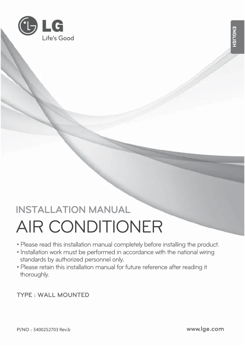 Página 1 del manual Manual de usuario LG K09AH