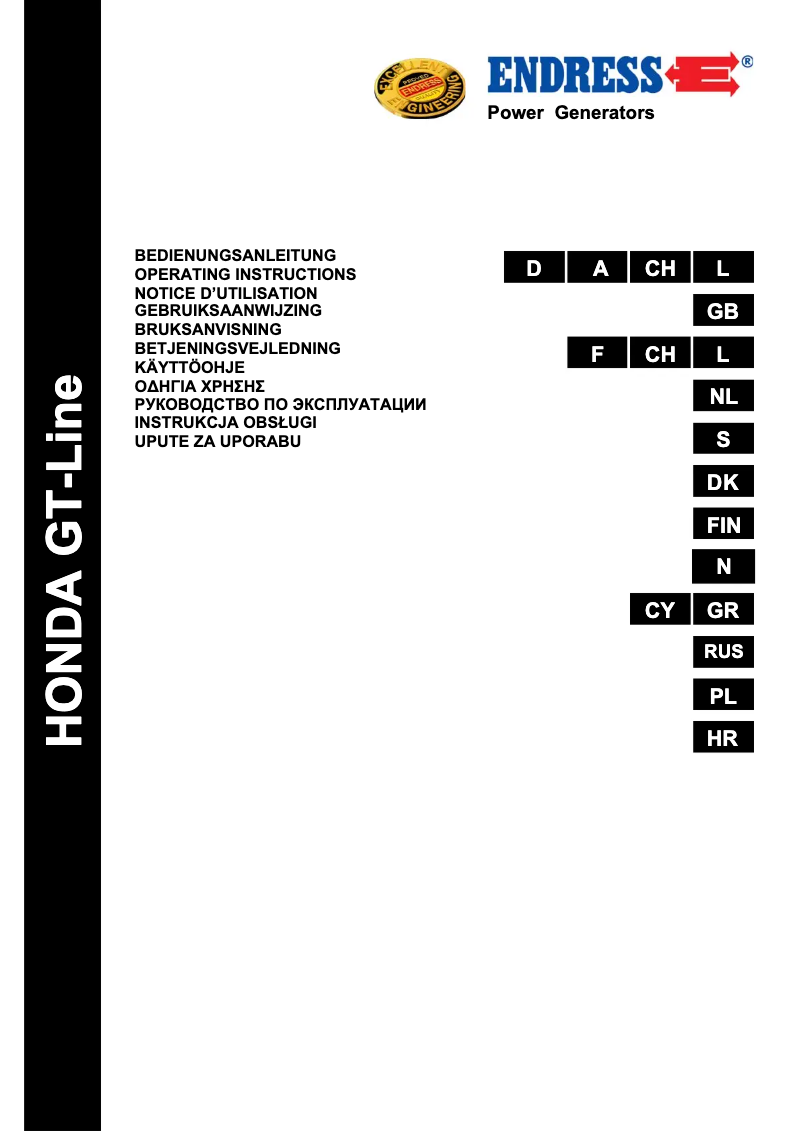 Page 1 de la notice Manuel utilisateur Endress ESE 306 HS-GT