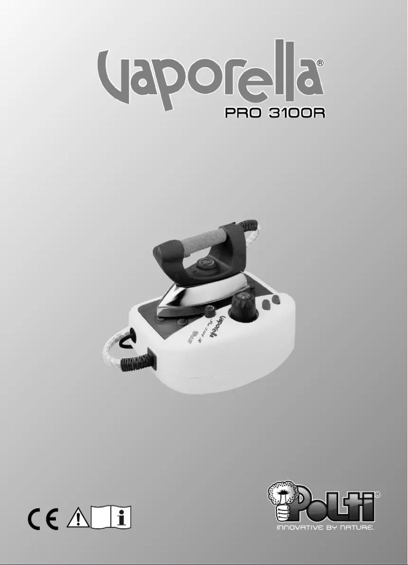 Página 1 del manual Manual de usuario Polti PRO 3100R
