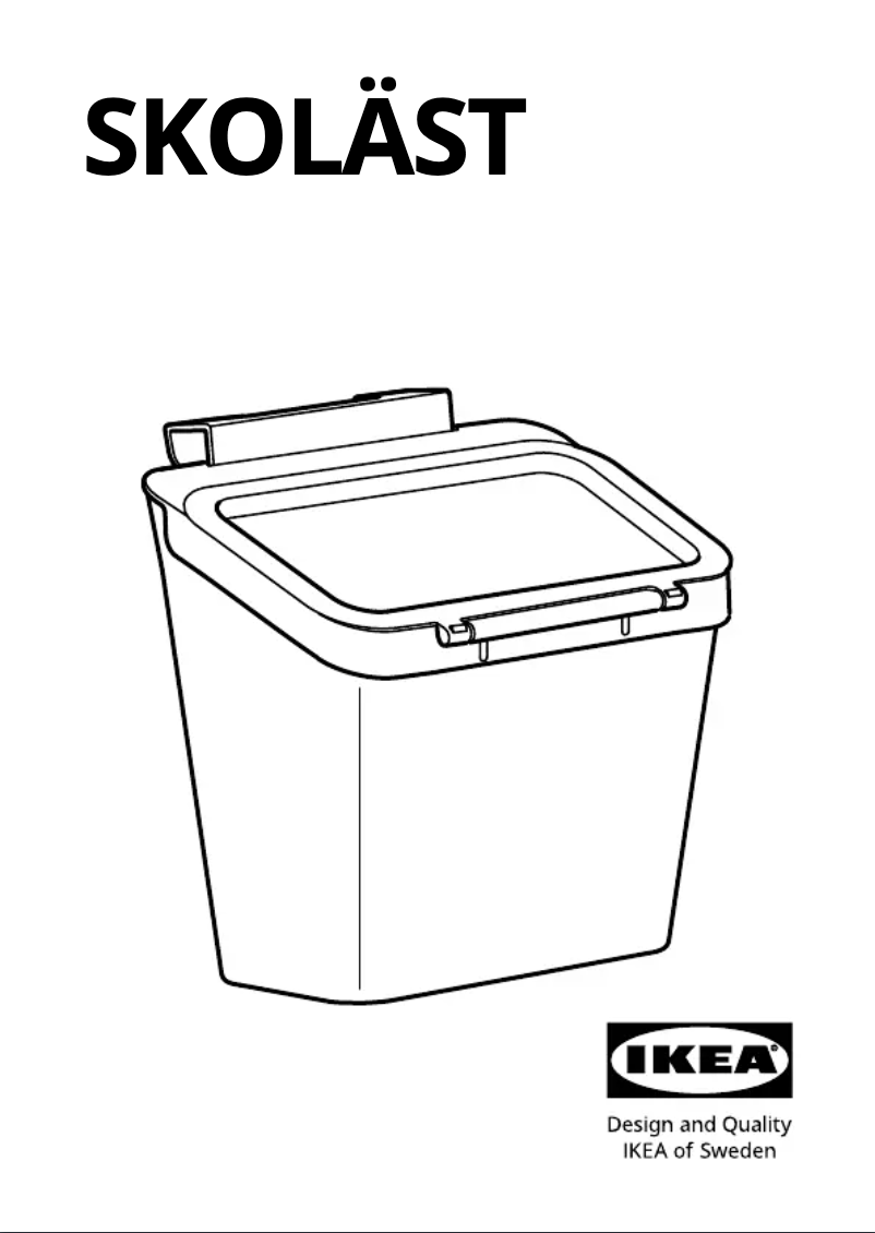 Image de la première page du manuel de l'appareil SKOLÄST 905.566.79