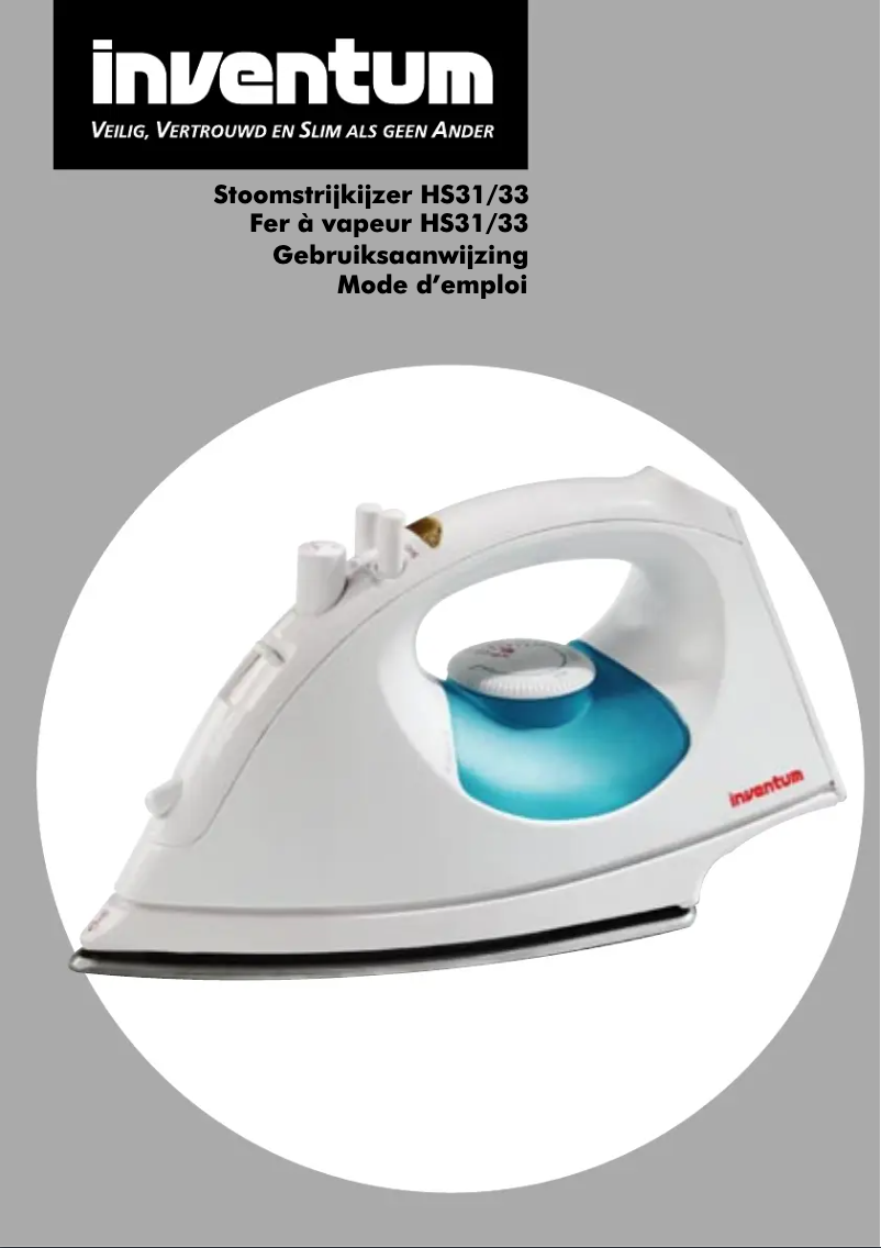 Page 1 de la notice Manuel utilisateur Inventum HS31