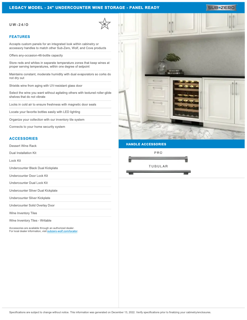 Image de la première page du manuel de l'appareil UW-2O