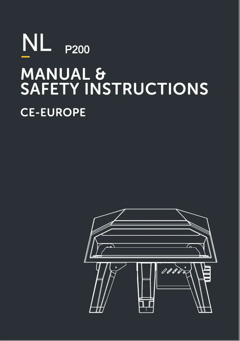 Página 1 del manual Manual de usuario Vevor NL-P200