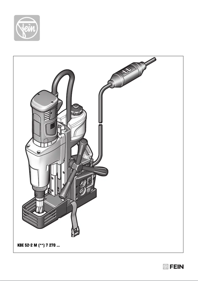 Page n°1 - Manuel utilisateur Fein KBE 52-2 M