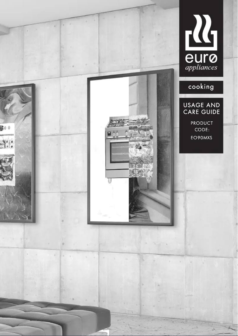 Page n°1 - Manuel utilisateur Euro Appliances EO60MXS