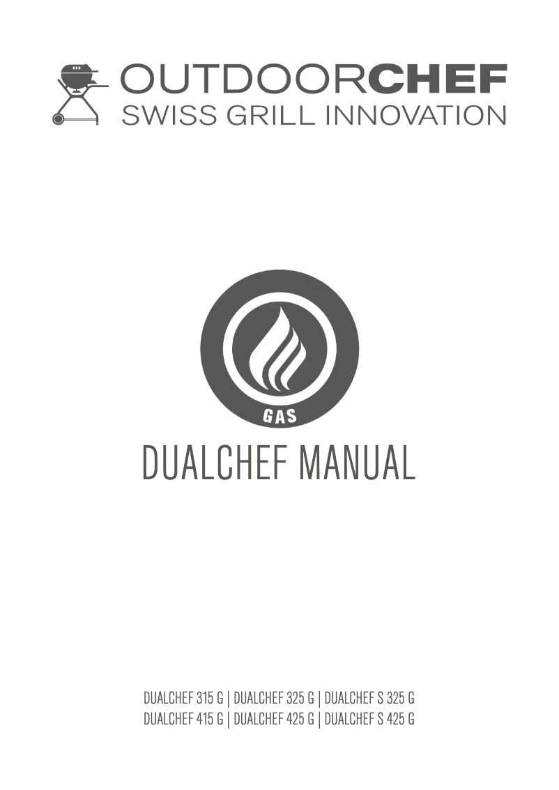 Image de la première page du manuel de l'appareil Dualchef S 425 G
