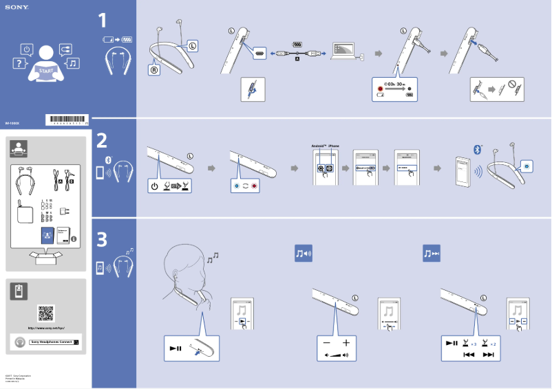 Image de la première page du manuel de l'appareil WI-1000XB