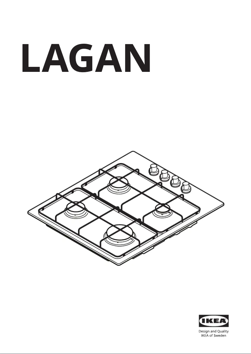 Page 1 de la notice Manuel utilisateur Ikea LAGAN 305.221.21