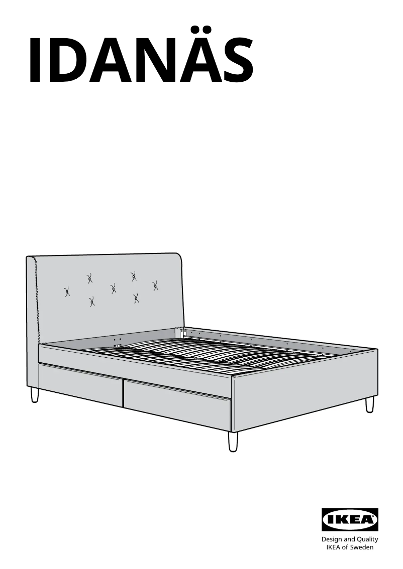 Image de la première page du manuel de l'appareil IDANÄS 005.141.46