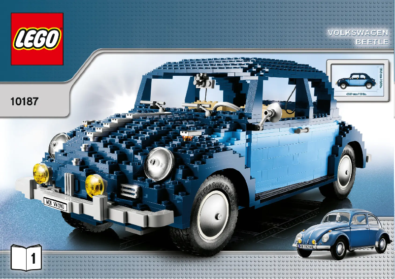 Page 1 de la notice Manuel utilisateur Lego Creator Expert 10187