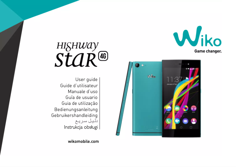 Image de la première page du manuel de l'appareil Star