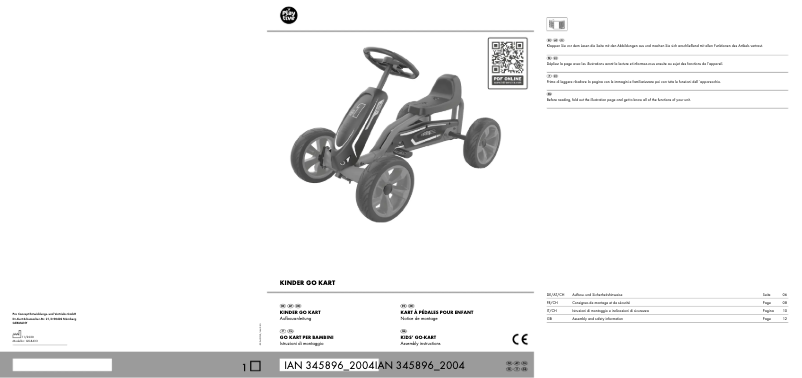 Imagen de la primera página del manual del dispositivo GK-8433