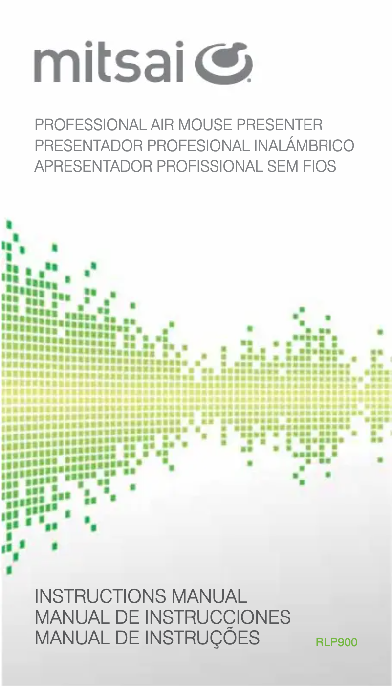 Page n°1 - Manuel utilisateur Mitsai RLP900