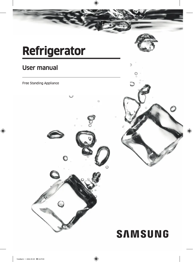 Page n°1 - Manuel utilisateur Samsung RF24BB6200AP