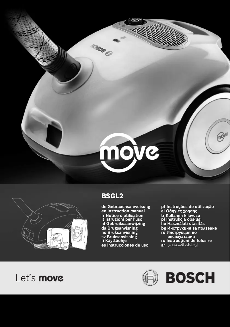 Página 1 del manual Manual de usuario Bosch BSGL2MOV30