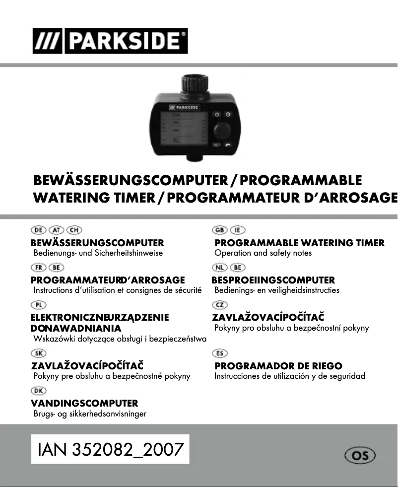 Image de la première page du manuel de l'appareil HG04678