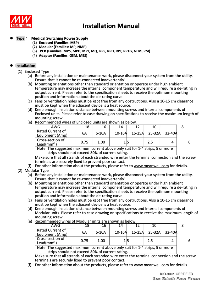 Image de la première page du manuel de l'appareil MPM-15-15