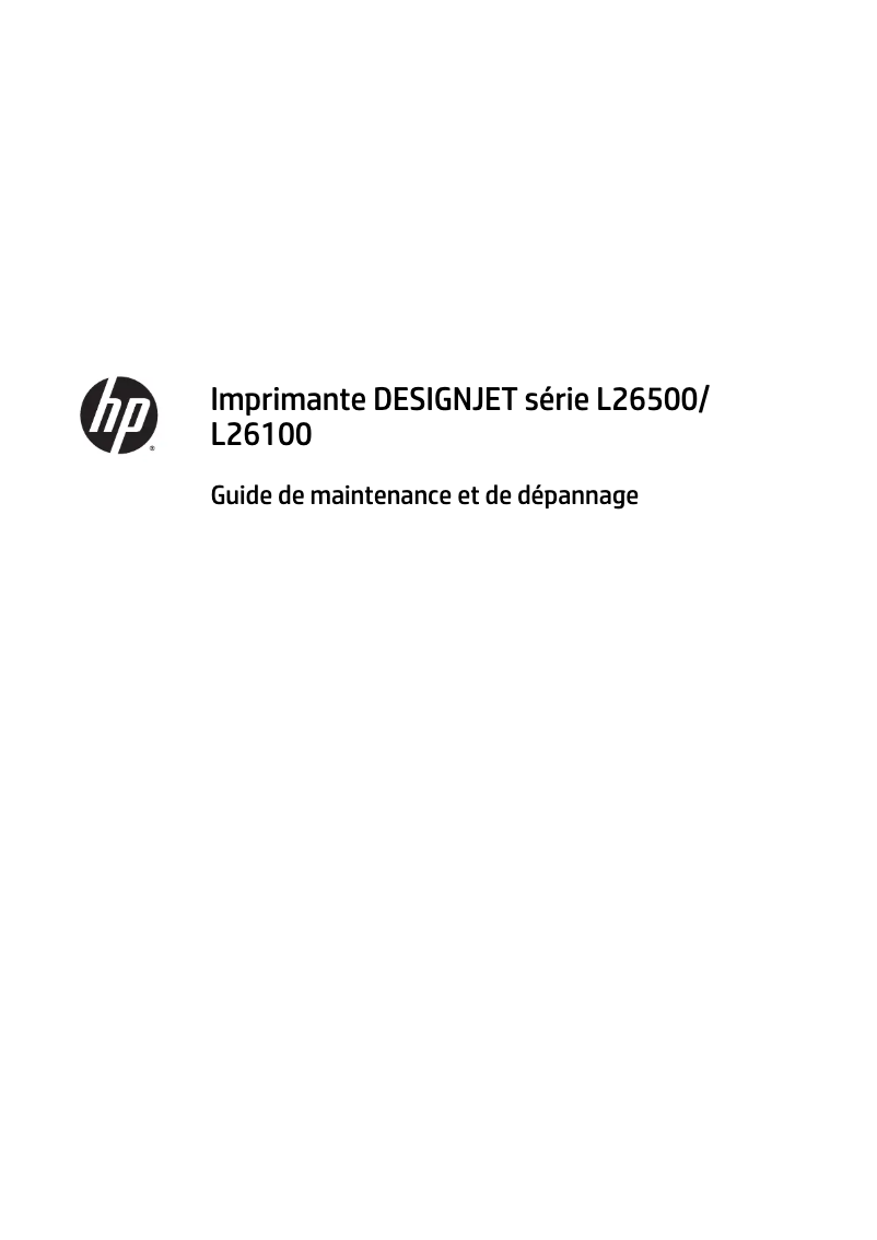 Page 1 de la notice Manuel utilisateur HP Latex 210