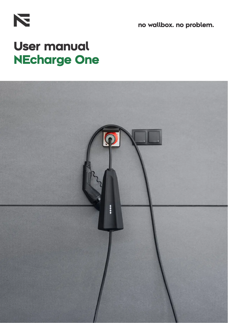 Image de la première page du manuel de l'appareil One