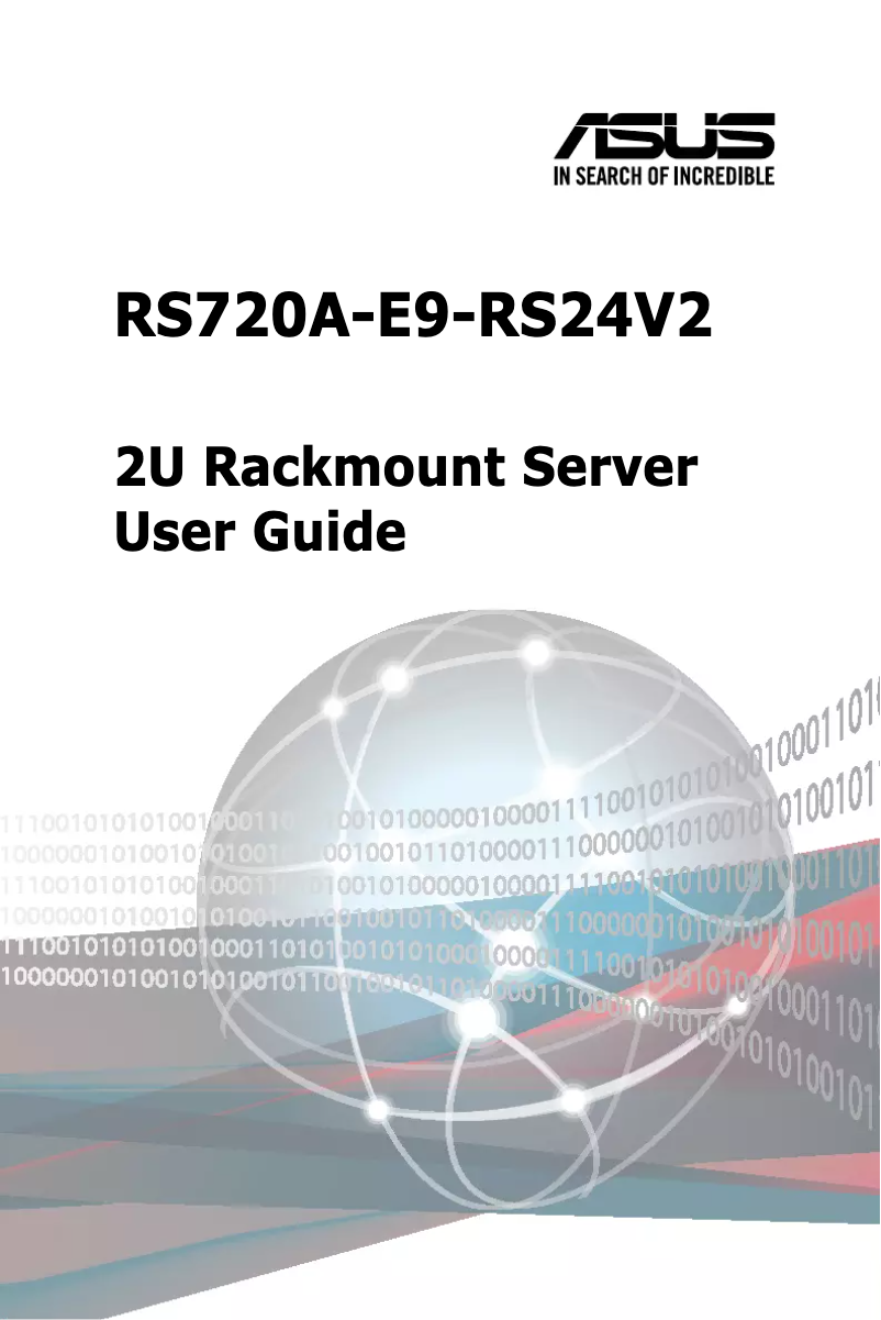 Page 1 de la notice Manuel utilisateur Asus RS720A-E9-RS24V2