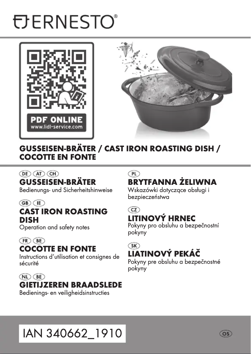 Image de la première page du manuel de l'appareil HG00747