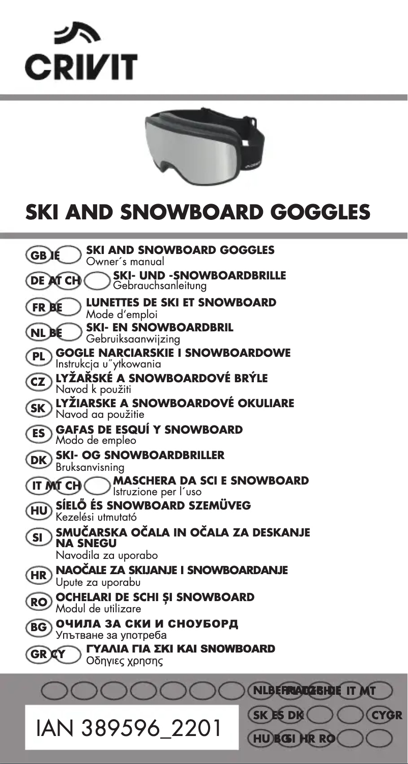 Página 1 del manual Manual de usuario Crivit IAN 303612