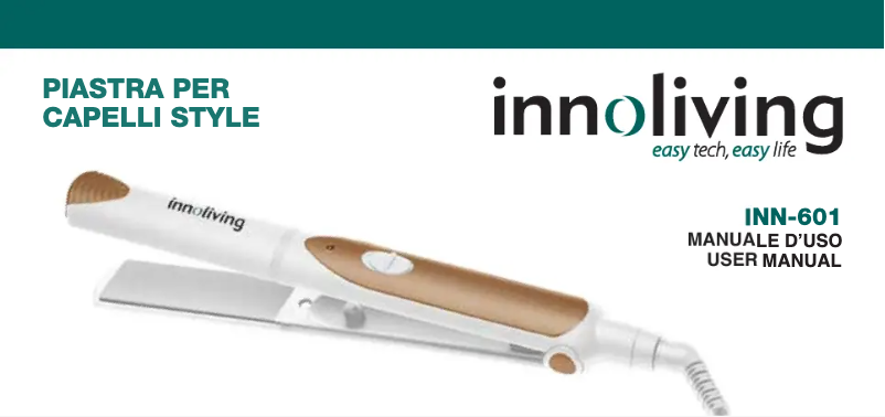 Page 1 de la notice Manuel utilisateur Innoliving INN-601