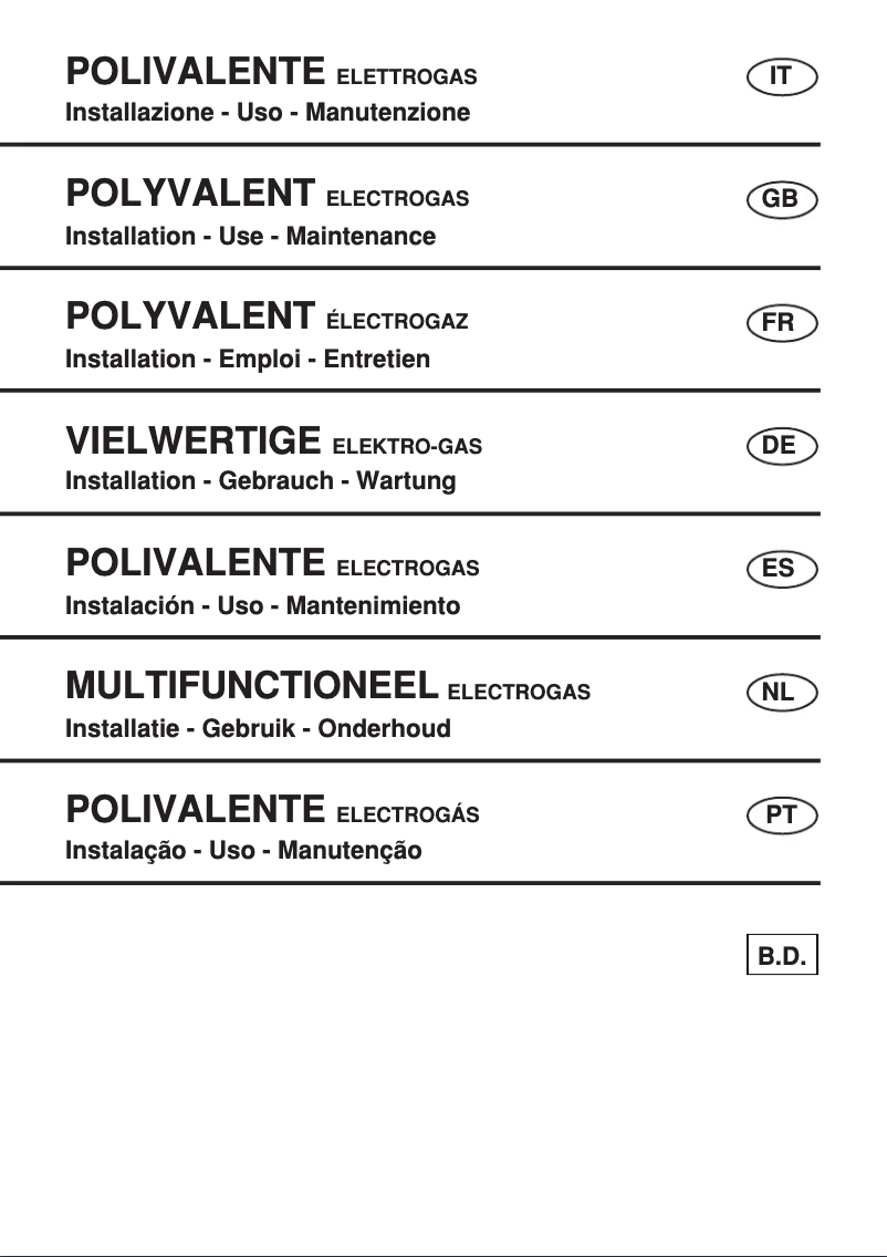Page n°1 - Manuel utilisateur Emax GEM 60-1