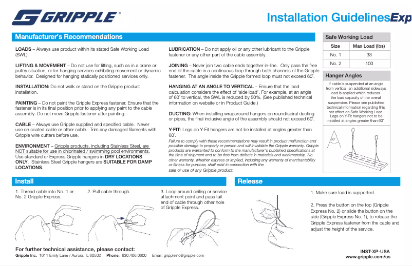 Page 1 de la notice Manuel utilisateur Lowell ESP-CBL
