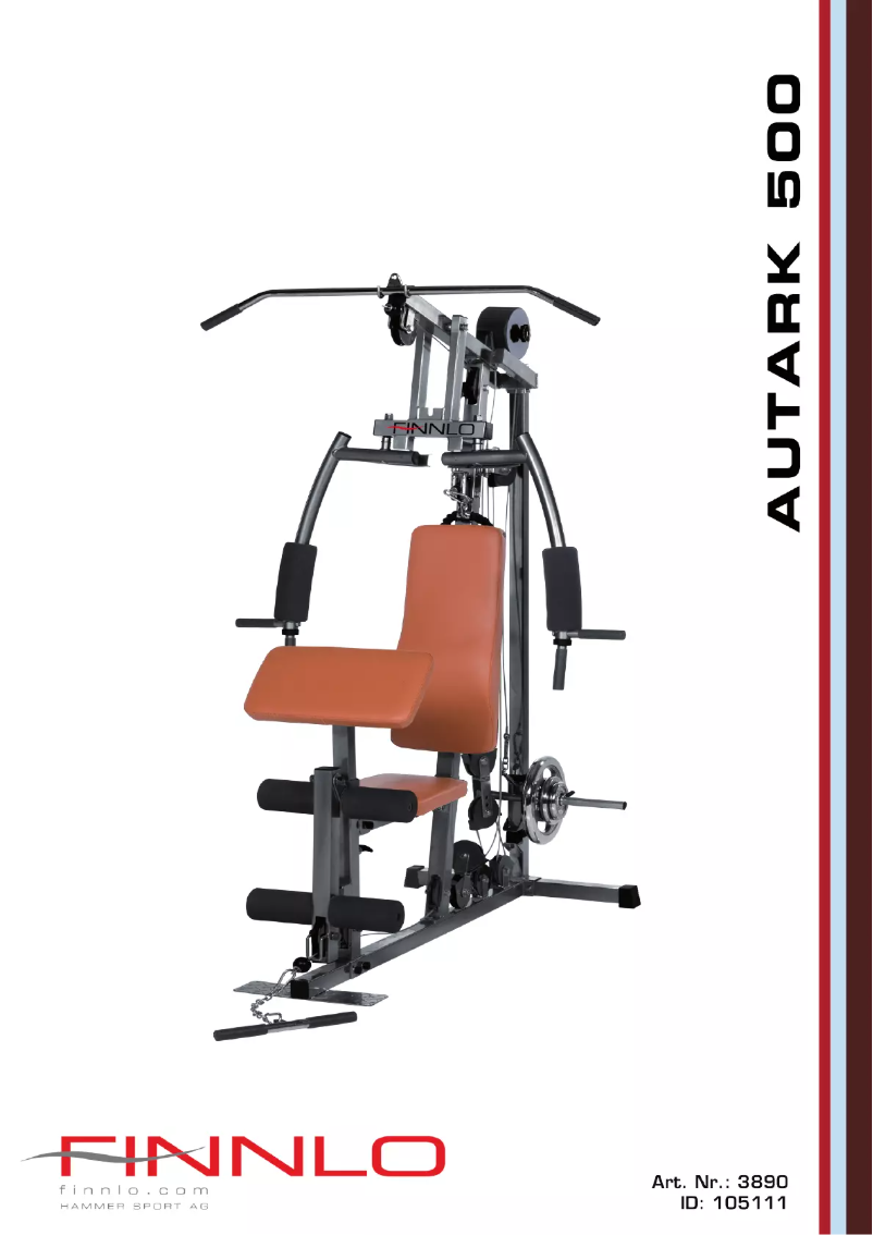 Image de la première page du manuel de l'appareil Autark 500