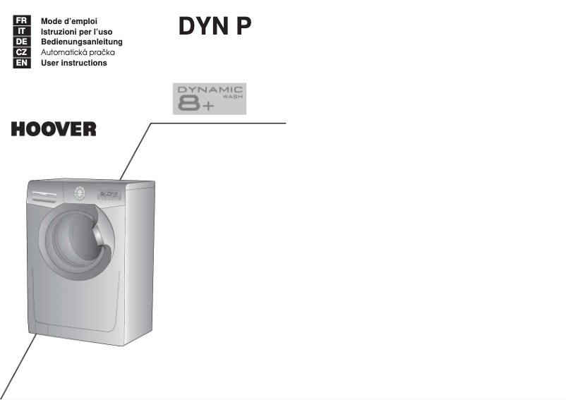 Image de la première page du manuel de l'appareil DYN 8146 P