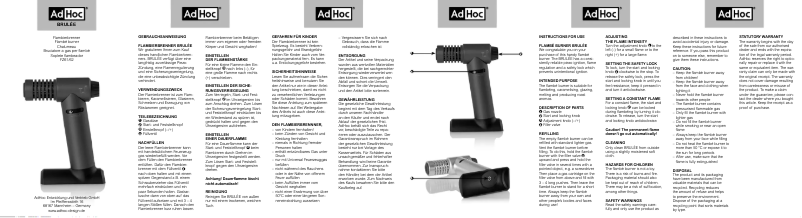 Image de la première page du manuel de l'appareil Brullée